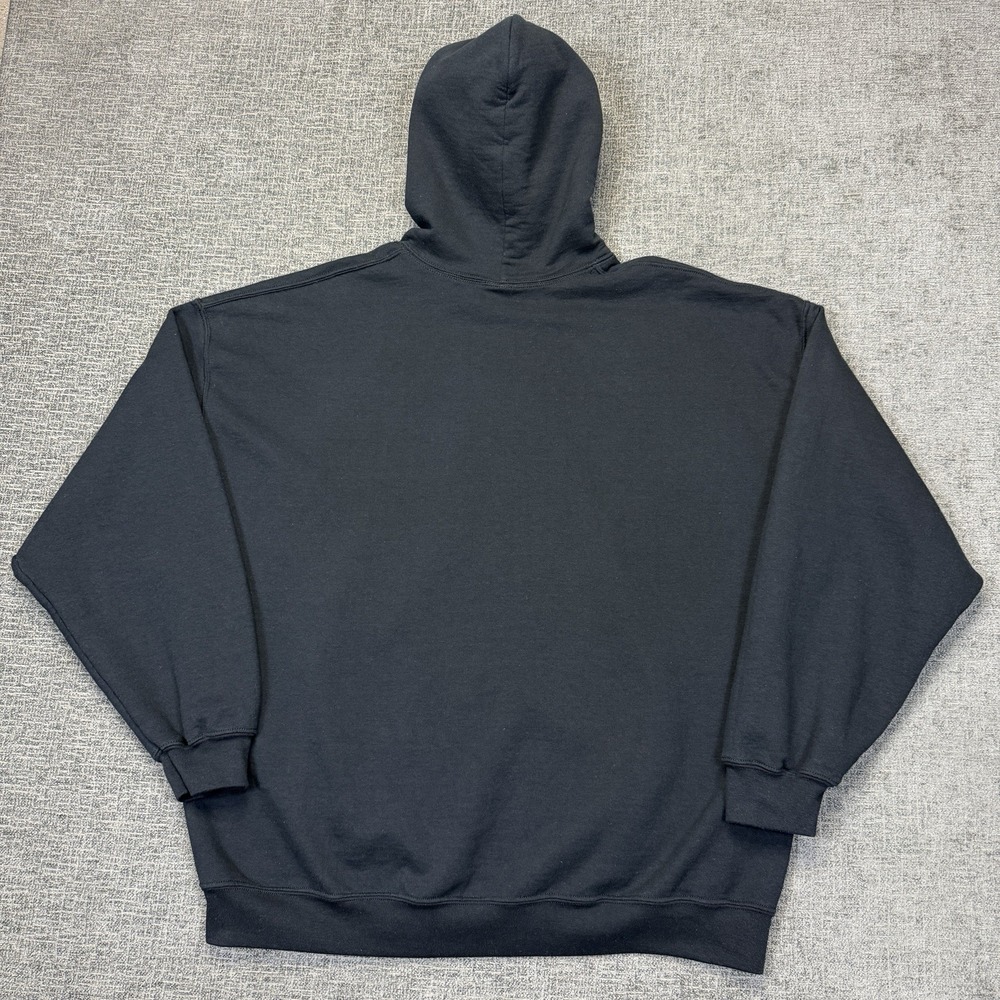 Vtg Mountain Dew Hoodie Men's 2XL Black Graphic Logo Pullover USA Made 90's - Picture 5 of 8